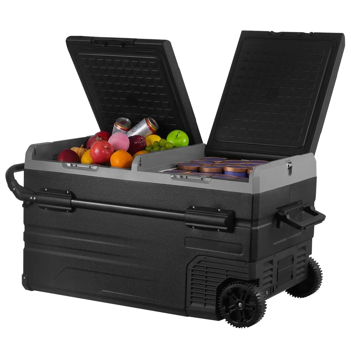 36L 40L 50L 58L 95L 115L Car Refrigerator, 12 Volt,  Dual Zone Portable Freezer, Compressor Cooler for Home Camping RV Car