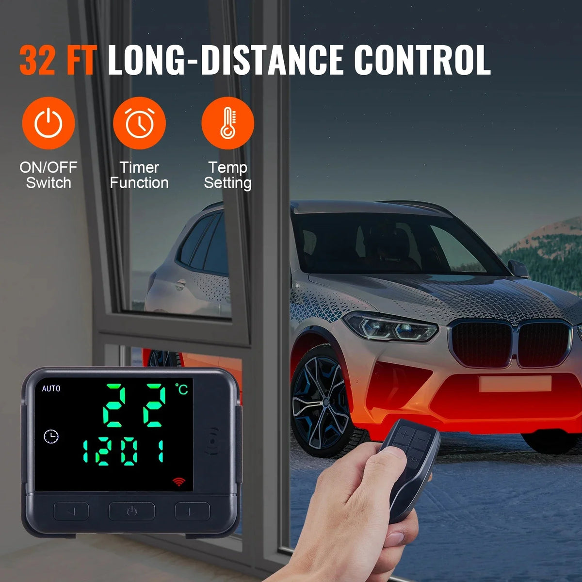 Diesel Air Heater 2/5/8KW Car Heater 12V With Silencer Remote Control Truck Boat Bus RV Trailer Air Diesel Parking Heater