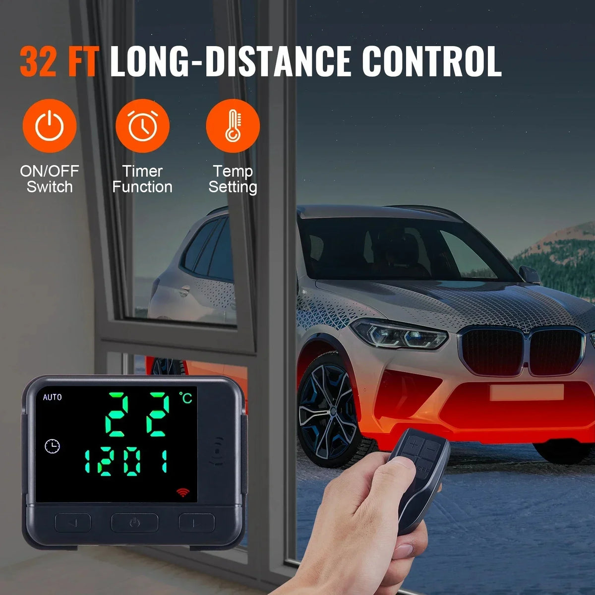 Diesel Heater 2/5/8KW Car Heater 12V With Silencer Remote Control Truck Boat Bus RV Trailer Air Diesel Parking Heater