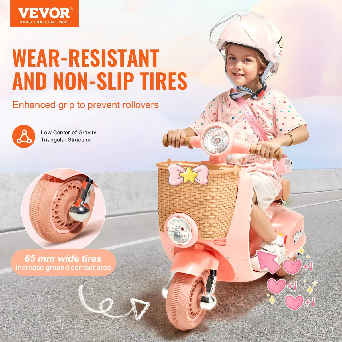 Kids Ride On Motorcycle 6V/12V Battery Powered Electric Motorcycle Trike with Speed 2mph  Ride on Toys for Children Gifts