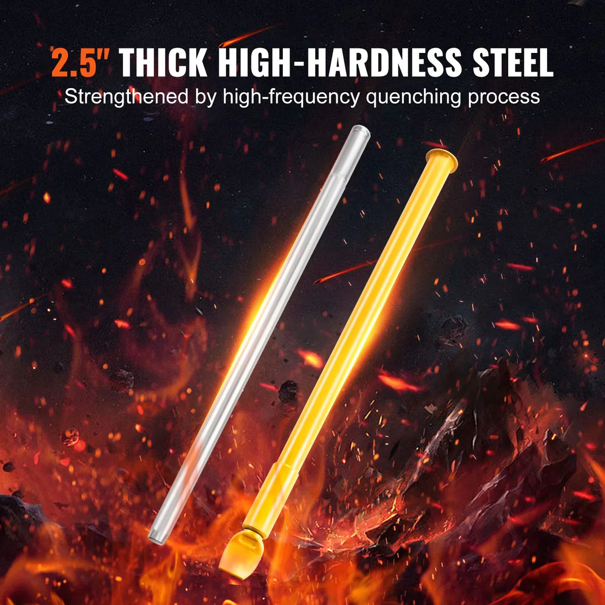 Tire Bead Breaker Slide Hammer  46.3" Length  Portable Tire Changing Sliding Impact for Car Truck Trailer Tire Removal