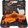 Electric Car Jack Floor Jack 3/5Ton Lifting Set DC 12V Car Scissors Jack With Impact Wrench  Auto Repair Tool Service Kit