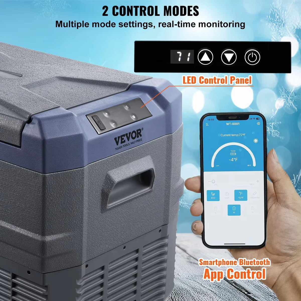 12L 15L 30L 37L 45L Car Refrigerator Fridge  37 L -4℉-68℉  12/24V DC and 100-240V AC  for Outdoor  Camping and RV