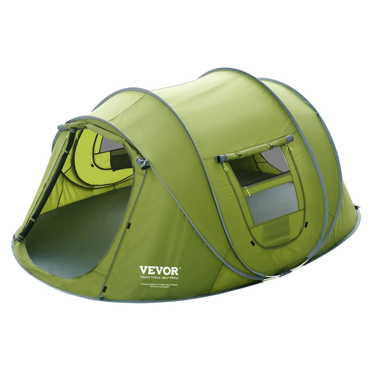 Camping Tent Pop-Up Waterproof Backpacking Tent for Outdoor Family Camping/Hiking/Mountaineering Travel fit 4 Person