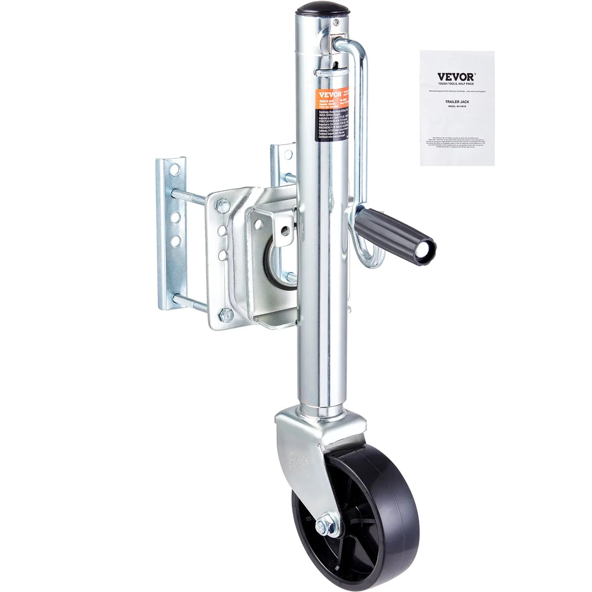 Trailer Jack Weight Capacity 1000/1500/2000 lbs, for lifting RV Trailer, Horse Trailer, Utility Trailer, Yacht Trailer