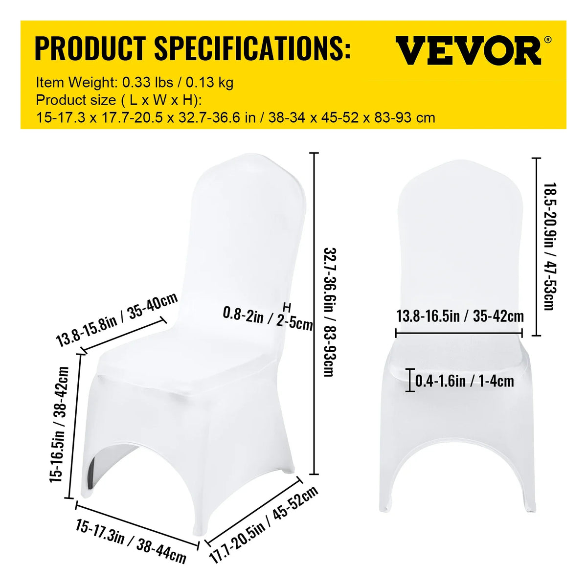 50 100Pcs Wedding Chair Covers Spandex Stretch Slipcover for Restaurant Banquet Hotel Dining Party Universal Chair Cover