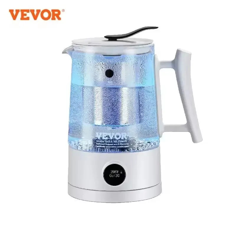 Hydrogen Water Pitcher1.5 L / 52.8 oz Large Capacity Hydrogen Generator Water Kettle Hydrogen Rich Water Ionizer Machine