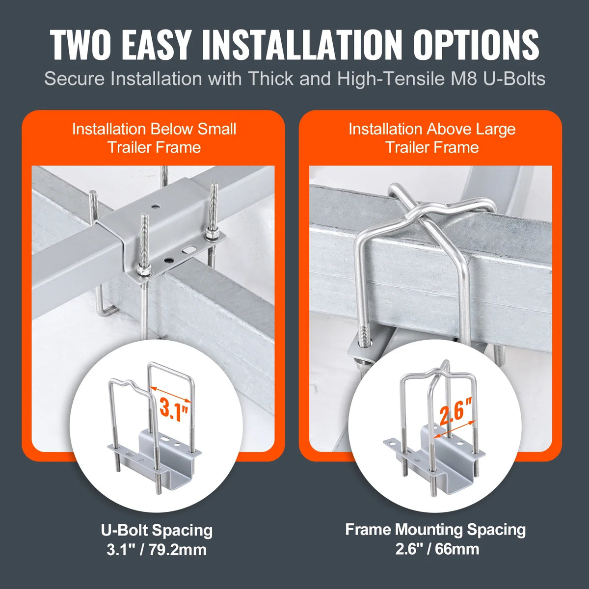 Marine Trailer Assistant, 27.6” Flexibly Adjustable Bunk Guide-Ons, Suitable for Ski Boats, Fishing Boats, or Sailboats 20