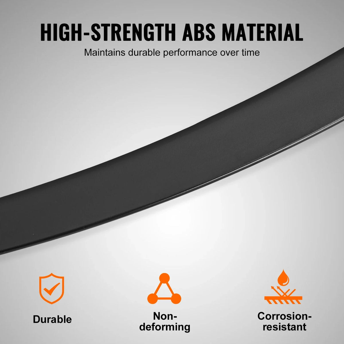 48.2/47.2 inch Spoiler Compatible with Tesla Model 3/Model Y, High Strength ABS Material, Racing Spoilers for Cars