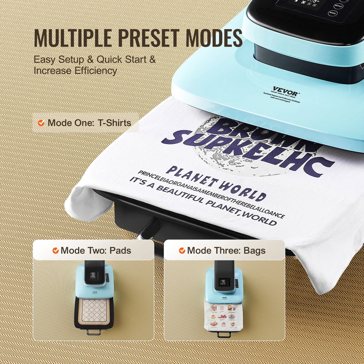 Auto Heat Press Machine 15x15 in Smart T Shirt Press Machine with Auto Release Heats Up Fast Evenly Sublimation Heat Press