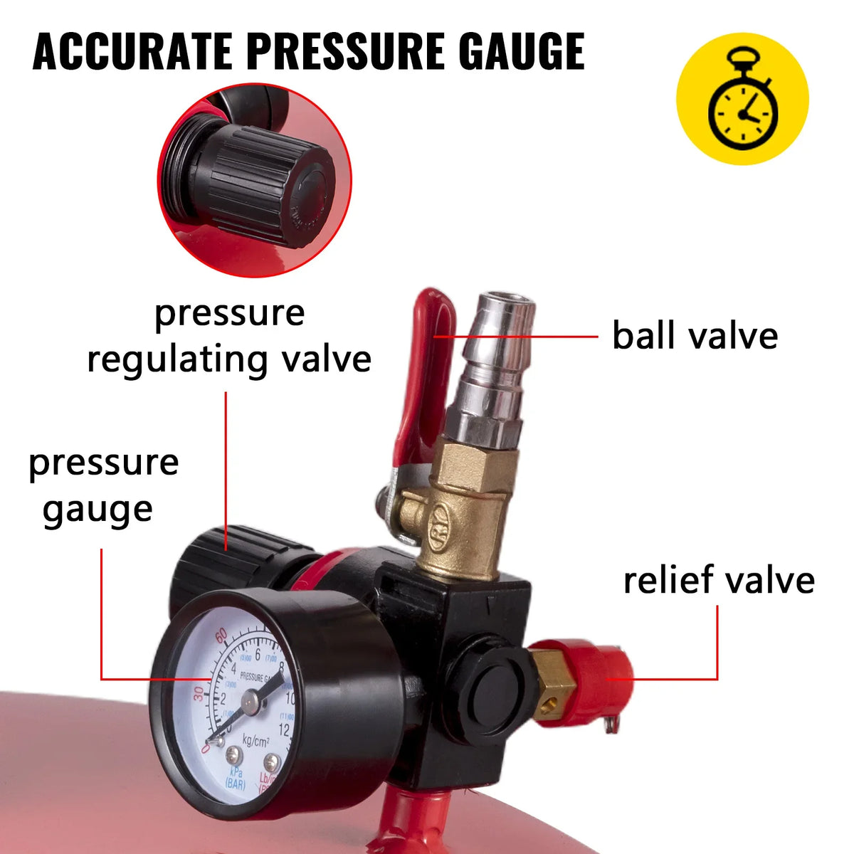 20 Gal Portable Waste Oil Drain Tank Fluid Fuel Transfer Drainage Adjustable Funnel Height, with Pressure Regulating Valve