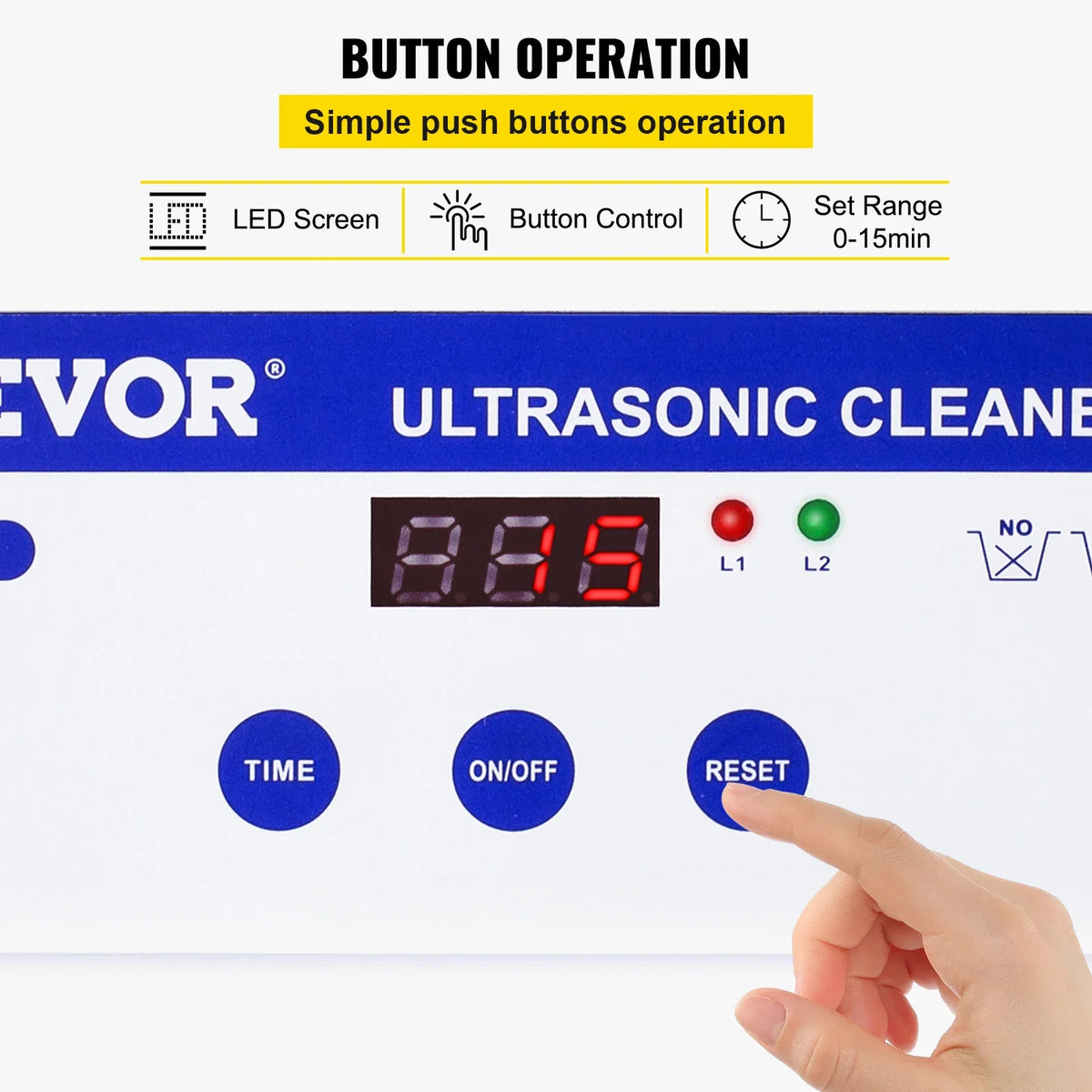 800ml Ultrasonic Cleaner Portable Washing Machine 35W Mini Dishwasher Lave-Dishes Ultrasound Bath Sonic for Home Appliance