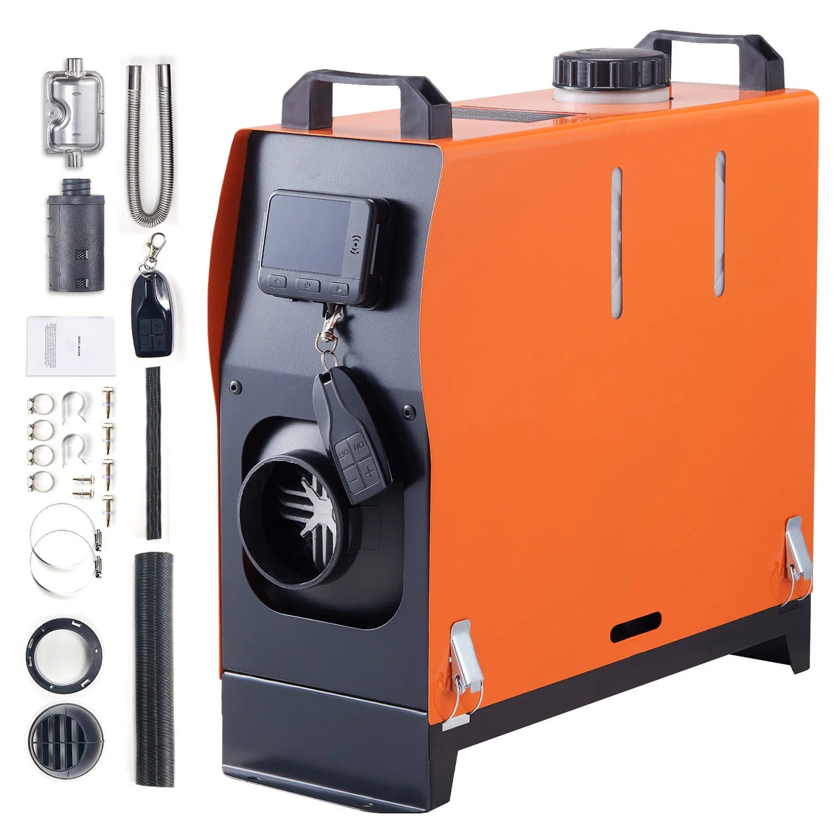 5/8KW Car Heater Diesel Air Heater 12V Diesel Heater With LCD Switch Silencer for Car Truck Boat RV Parking Diesel Heater