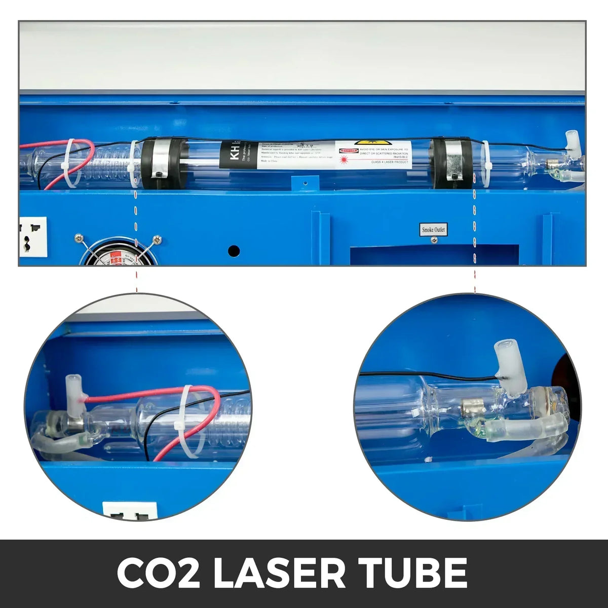 40W CO2 laser engraving machine 300x200mm cutting area professional grade wood acrylic engraving and cutting