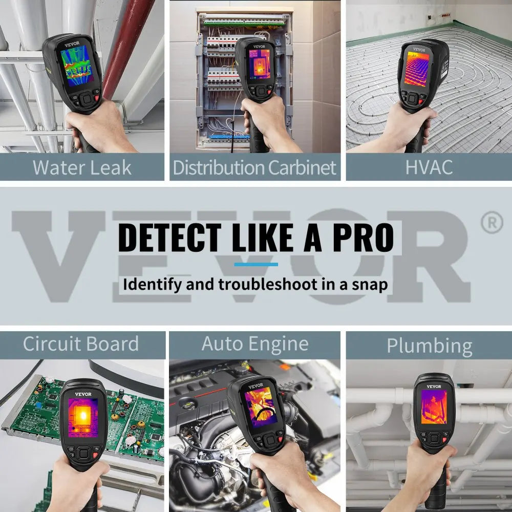 Thermal Imaging Camera 240x180 IR High Resolution Professional Infrared Thermal Imager for Repair Pipeline Detection PCB