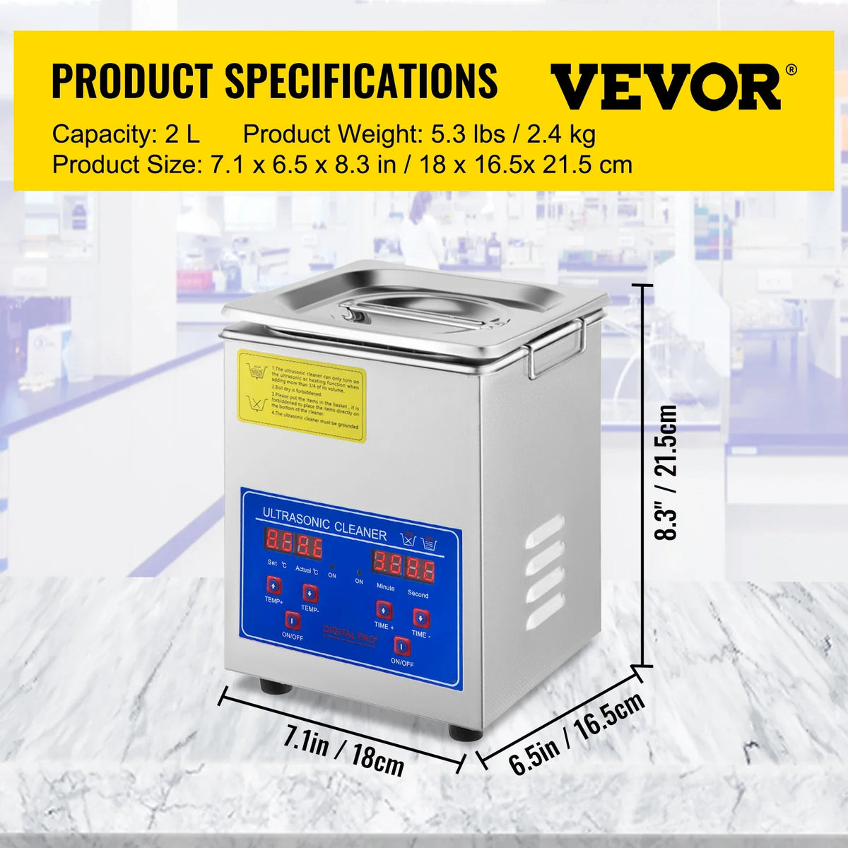 Ultrasonic Cleaner 1.3L 2L 3L 6L 10L 15L 22L 30L Lave-Dishes Portable Washing Machine Diswasher Ultrasound Home Appliances