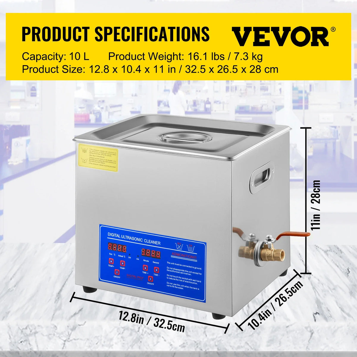 Ultrasound Home Appliances 1.3L 2L 3L 6L 10L 15L 22L 30L Ultrasonic Cleaner Lave-Dishes Portable Washing Machine Diswasher