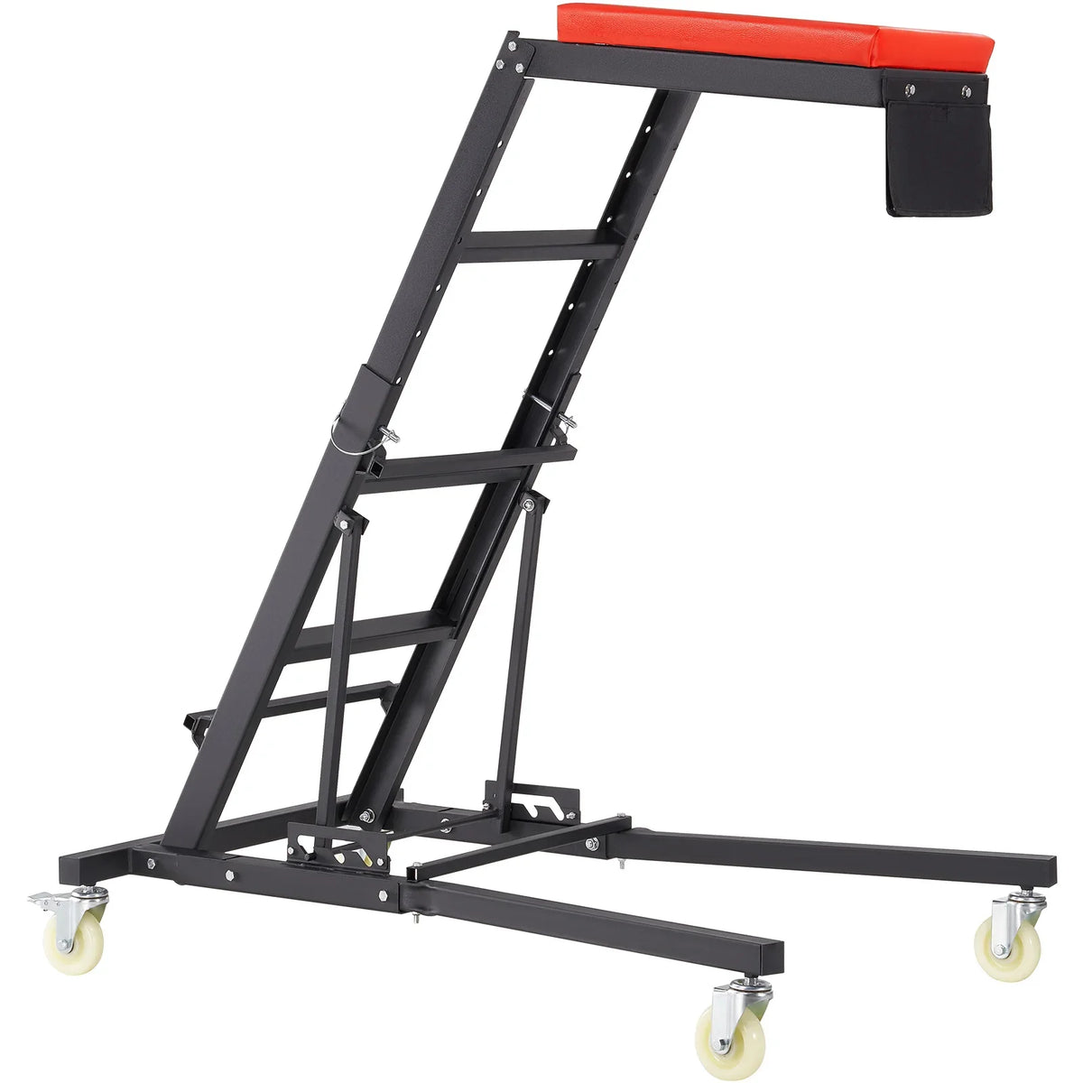 Engine Creeper 42.5"-64.8", 400 LBS Capacity High Top Foldable Creeper, for Home Garage, Workshop Repair Maintenance