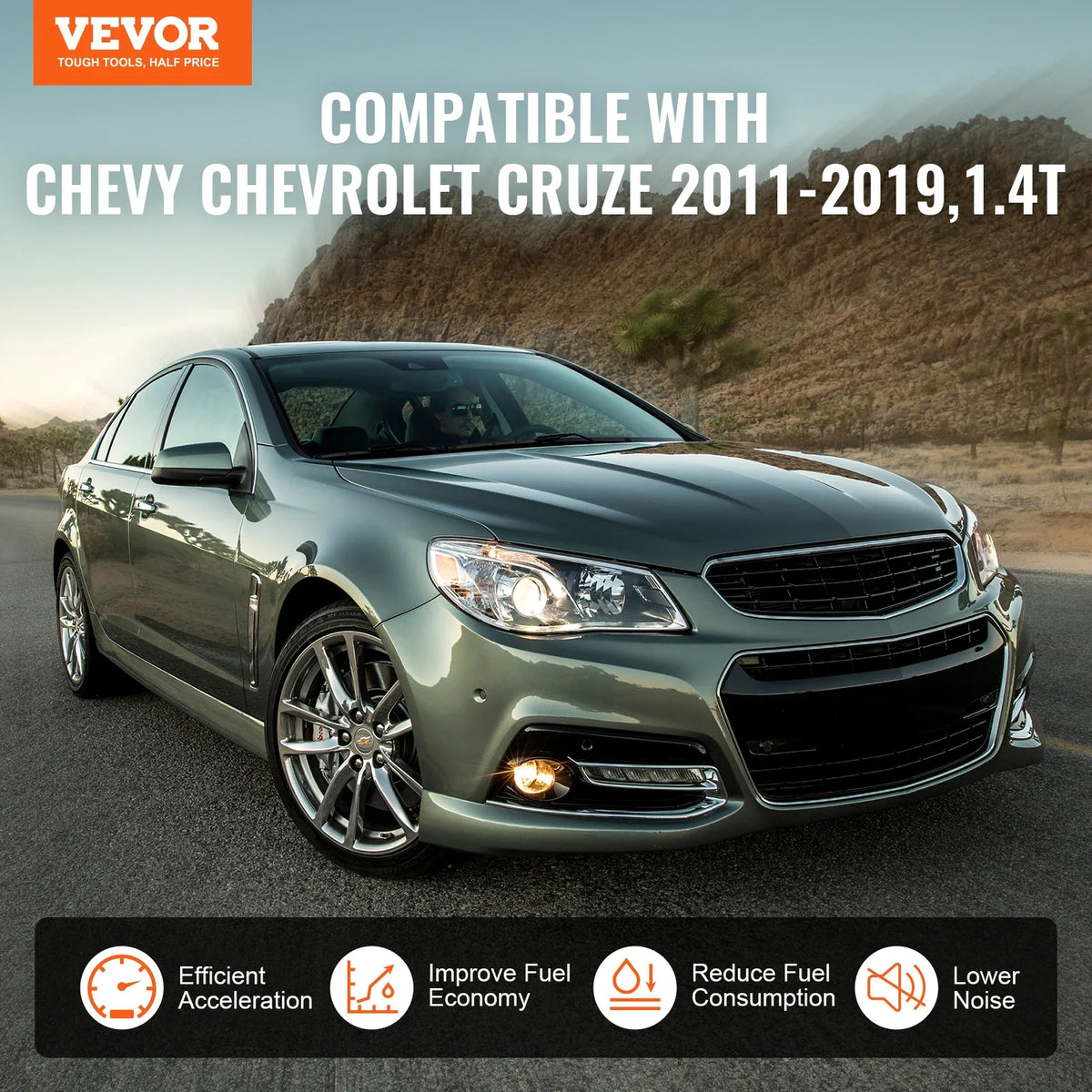 Turbo Charger Replacement for Car Engines Compatible with Chevy Chevrolet Cruze 2011-2019 1.4T, 781504-5001S, 781504-0005