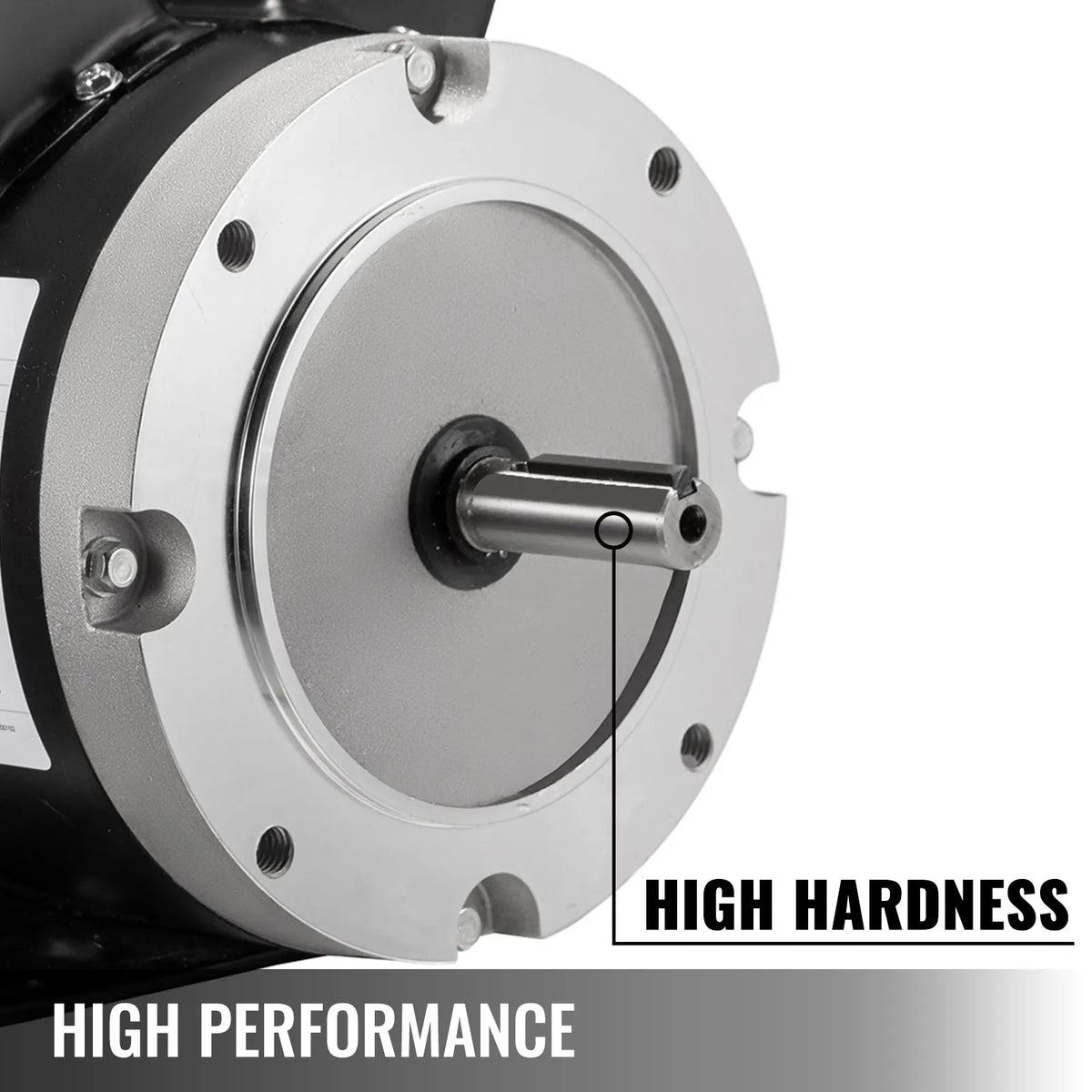Electric Compressor Motor 1.5 HP 56C Frame Single Phase Electric Motor 1725 RPM Rated Speed 115V 230V 5/8 Inch Keyed Shaft