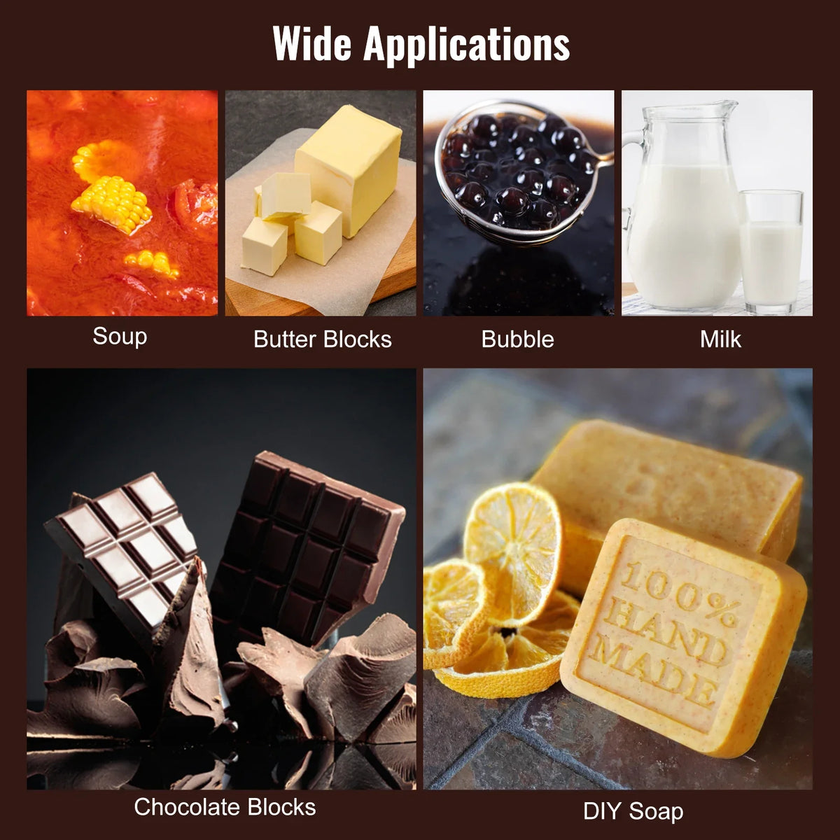 Chocolate Tempering Machine,Stainless Steel Electric Commercial Food Warmer For Chocolate/Milk/Cream Melting and Heating