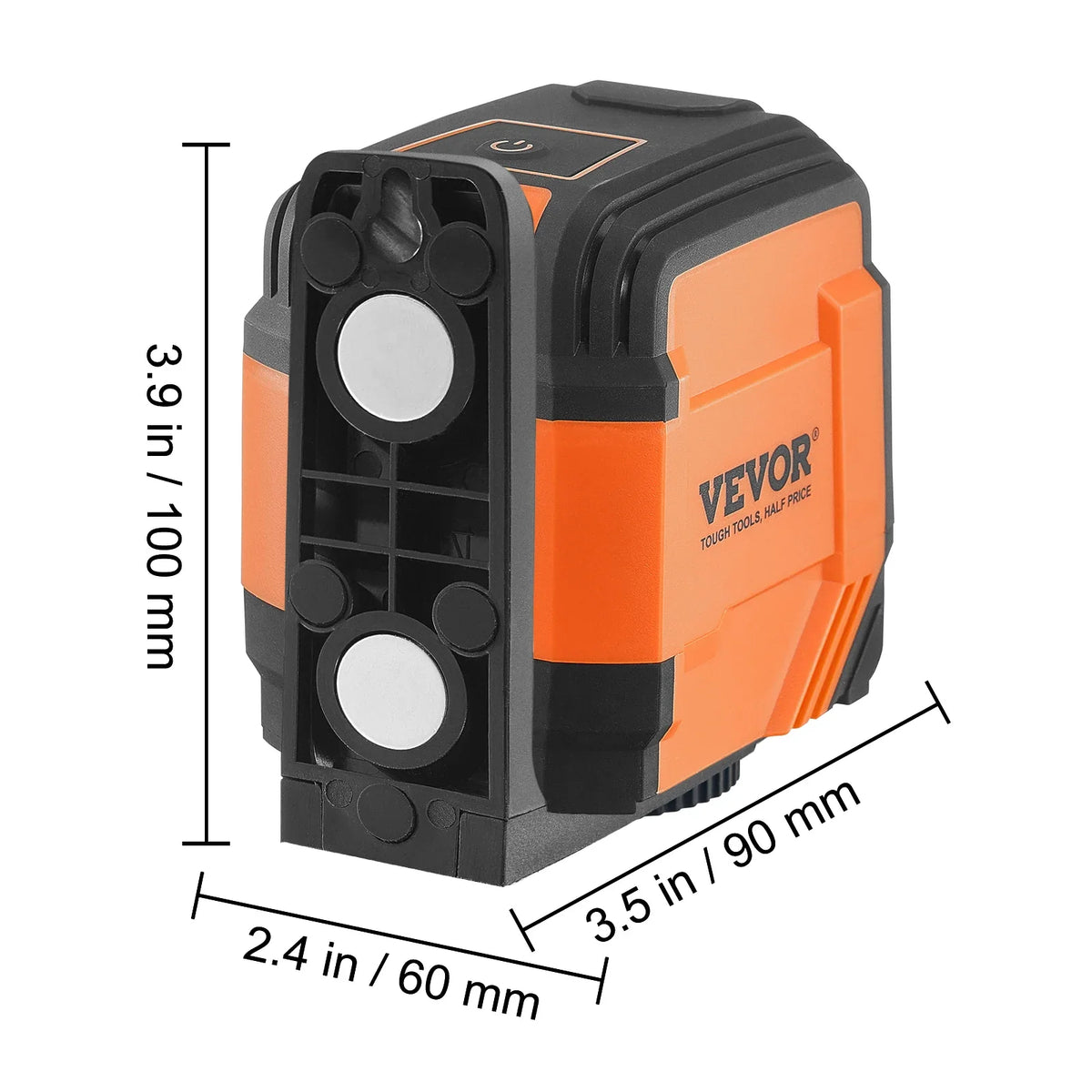 Laser Level Self Leveling Manual Cross Line Laser Remote Control Manual Self-leveling Mode & 5h Continuous Working Time