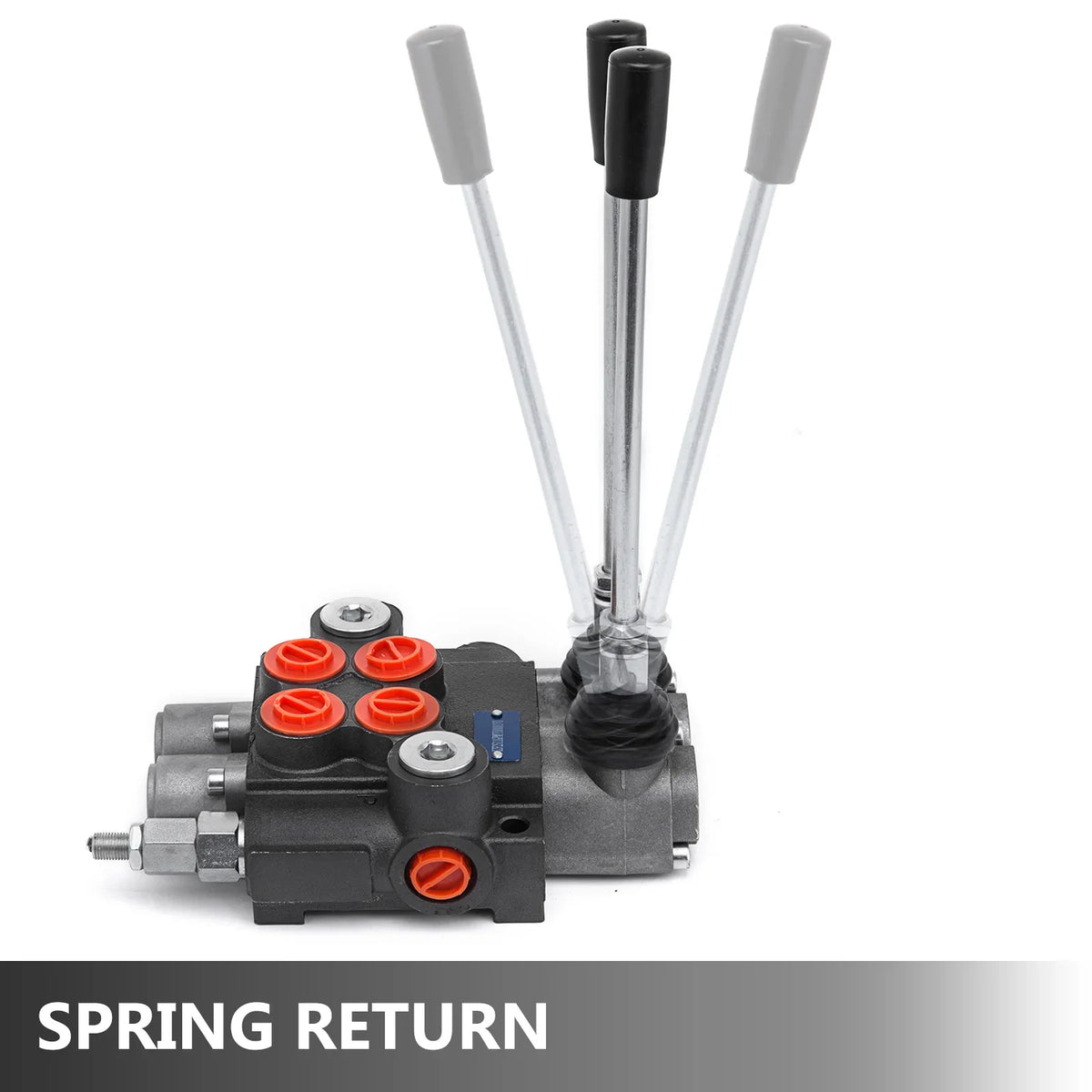 2/3 Spool Hydraulic Directional Control Valve 11gpm Hydraulic Control Valve Double Acting for Tractors Loaders Tanks