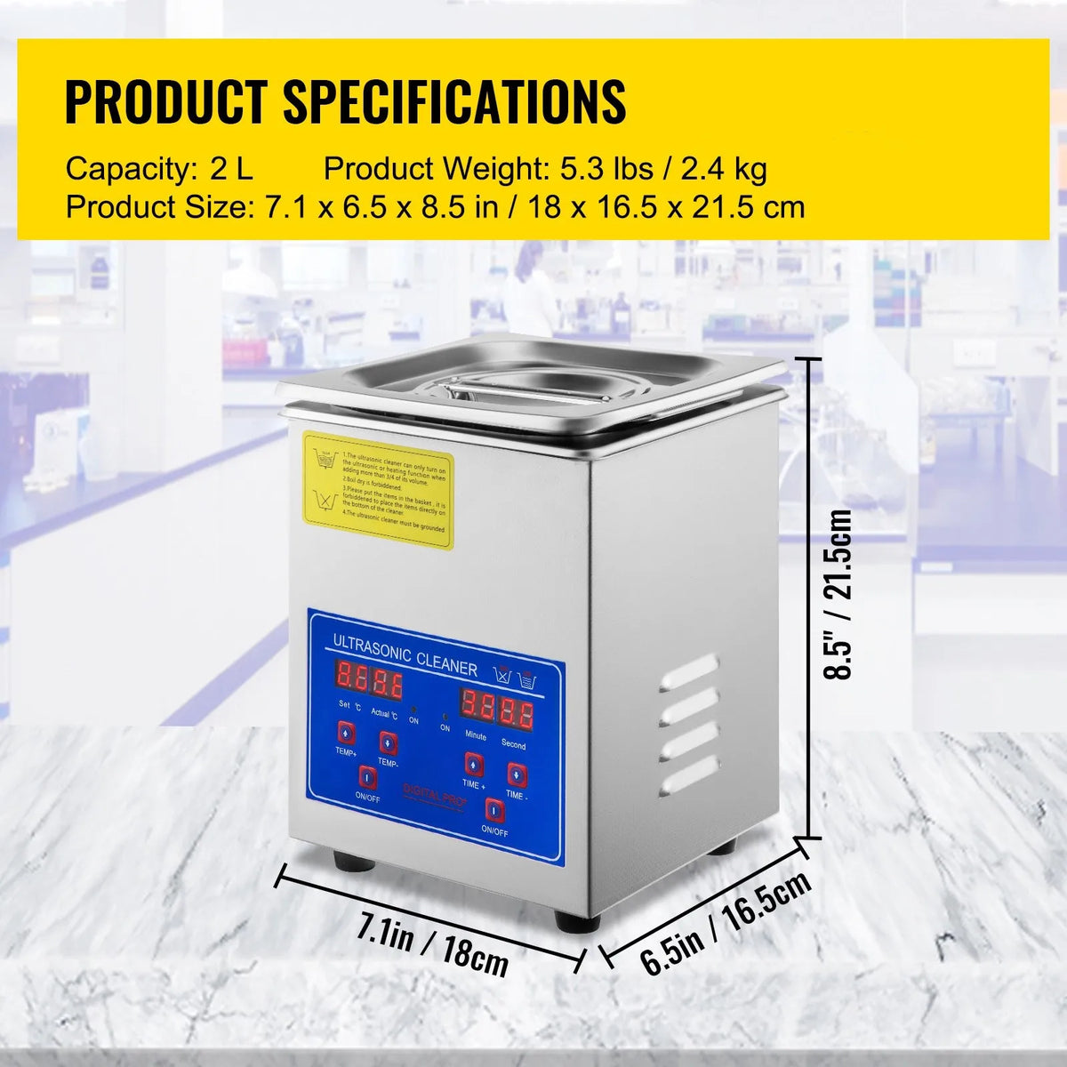 Ultrasound Home Appliances 1.3L 2L 3L 6L 10L 15L 22L 30L Ultrasonic Cleaner Lave-Dishes Portable Washing Machine Diswasher