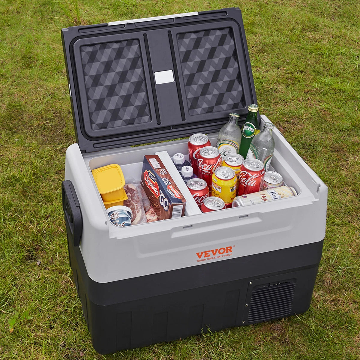 35L 45L 55L Car Refrigerator Mini Fridge Freezer Portable Compressor Cooler Ice Box Keep Cool for Camping Travelling