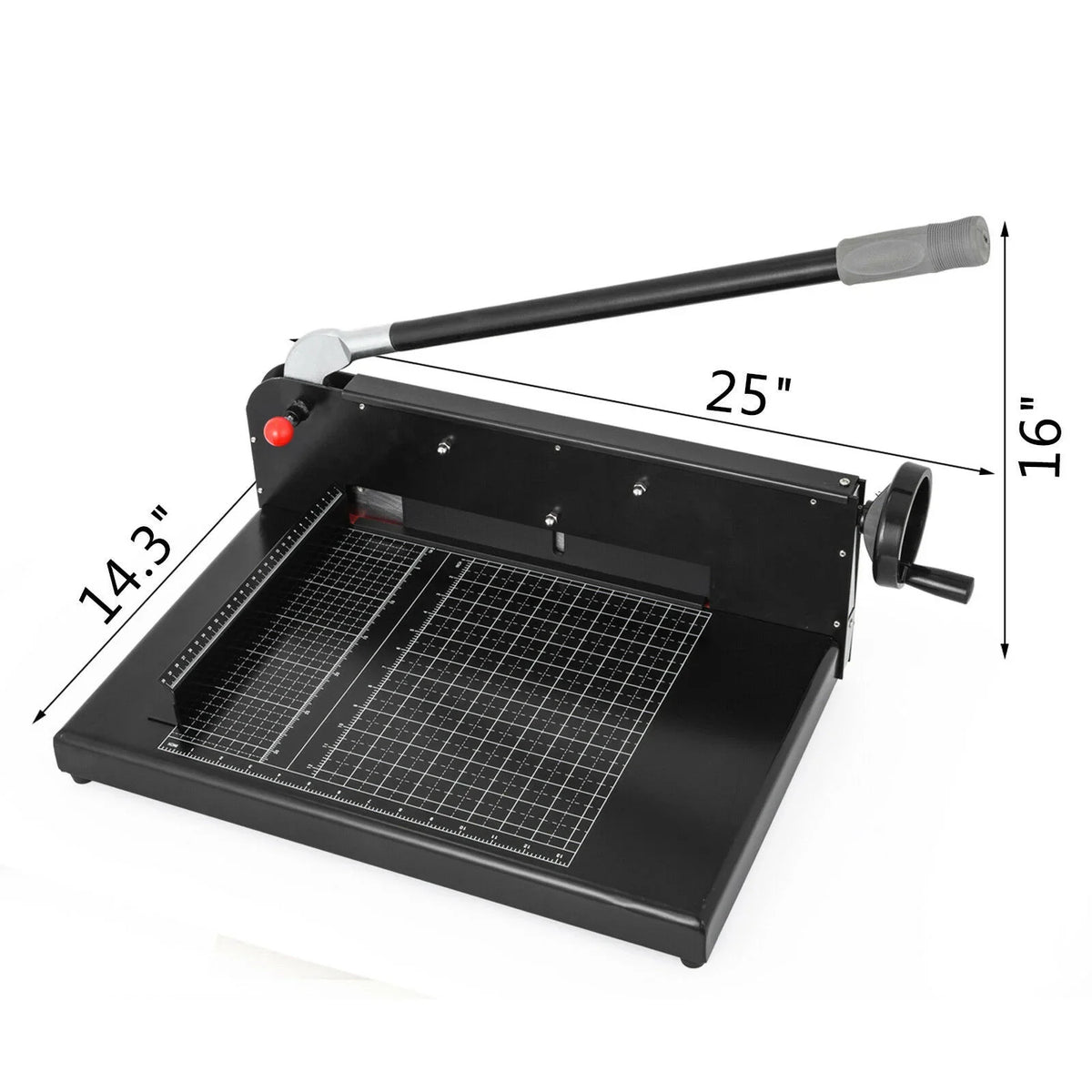 12 Inch A4 Manual Paper Cutter Guillotine Trimmer Heavy Duty 300 Sheets Shredder for Factory School Office Accessories
