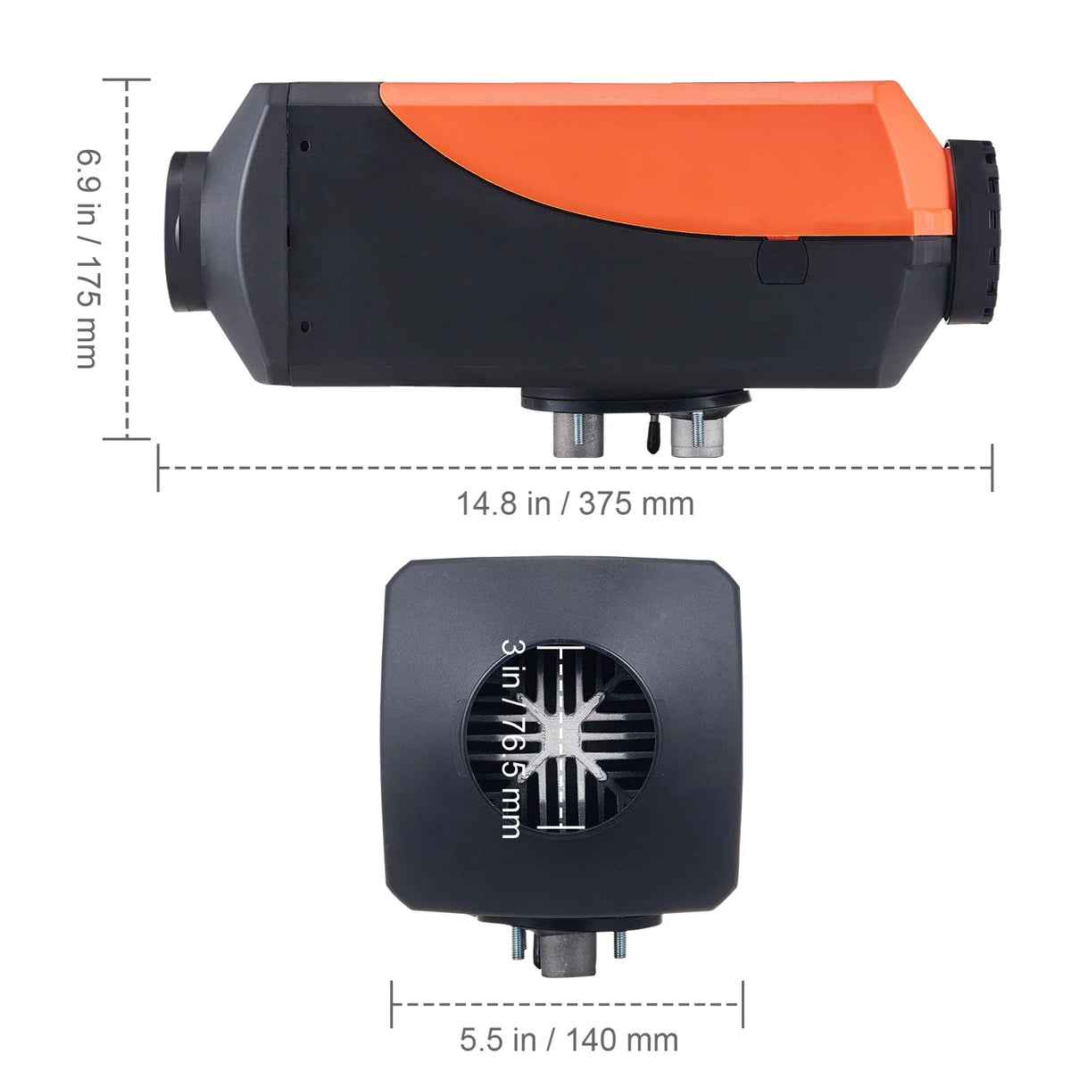 Diesel Air Heater 12V Diesel Heater with LCD Diesel Parking Heater Low Noise Parking Diesel Heater for Car RV Truck Boat