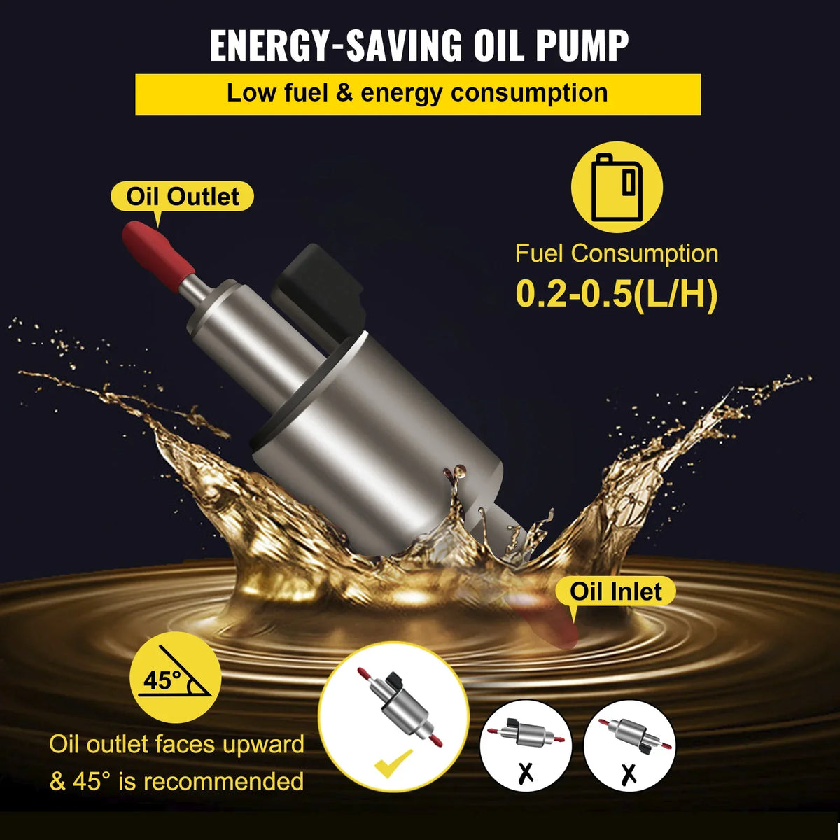 5KW Car Heater 12V Diesel Air Heater With Knob Switch, Sliencer, 2-Duct, 2-Vent for RV Car Bus Boat Diesel Parking Heater