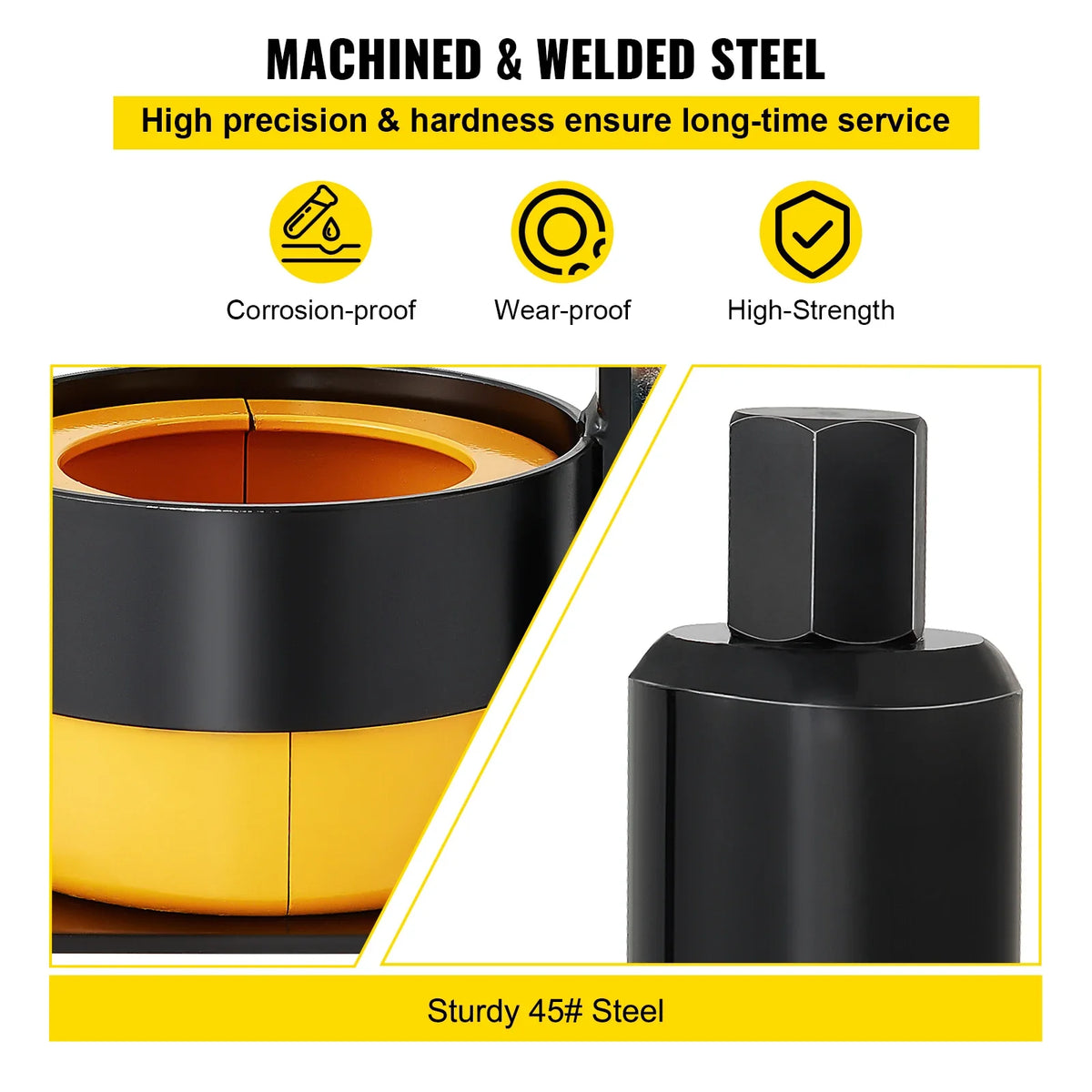Pinion Puller Tool Compatible with Dana 30 40 60 70 Ford 9" Bearings 45# Steel Clamshell Carrier Bearing for Auto Repair