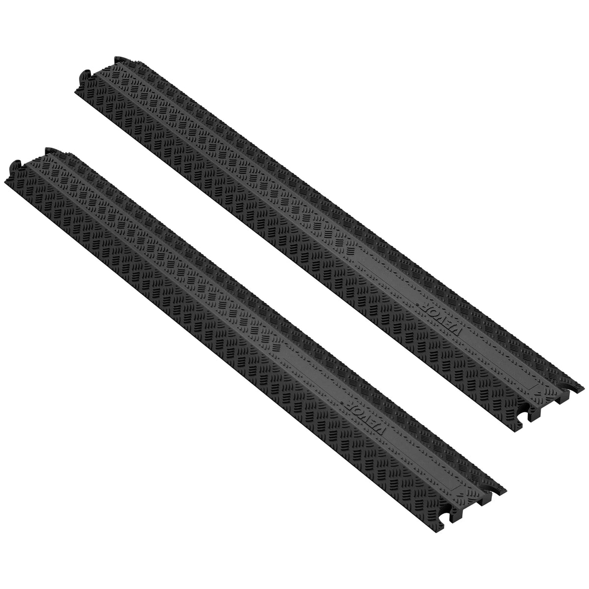 Drop Over Cable Cover Ramp Cable Hose Protector Ramp Floor Cord Cover for High Walking Traffic Areas Outdoor Office School