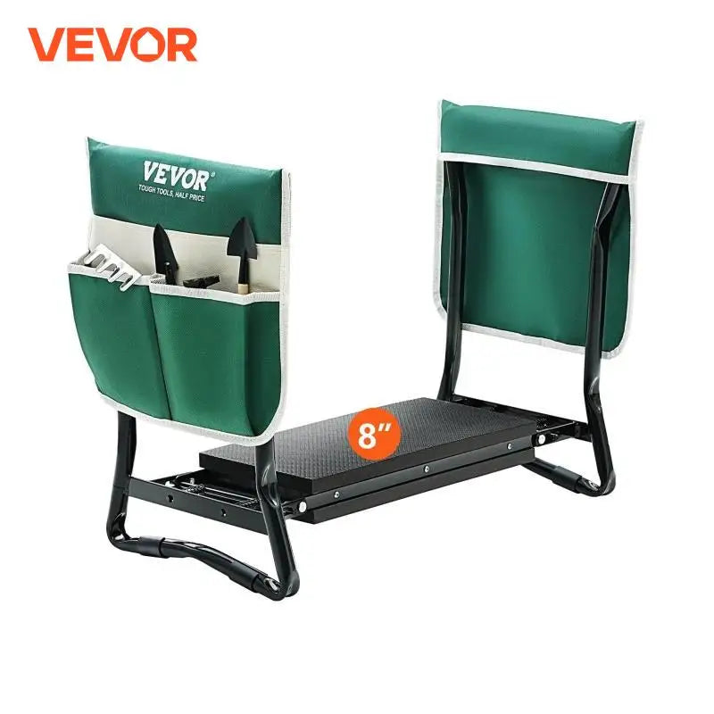 Garden Kneeler and Seat Foldable Garden Stool Kneeling Bench for Gardening with Tool Bag Gifts for Grandparents Seniors