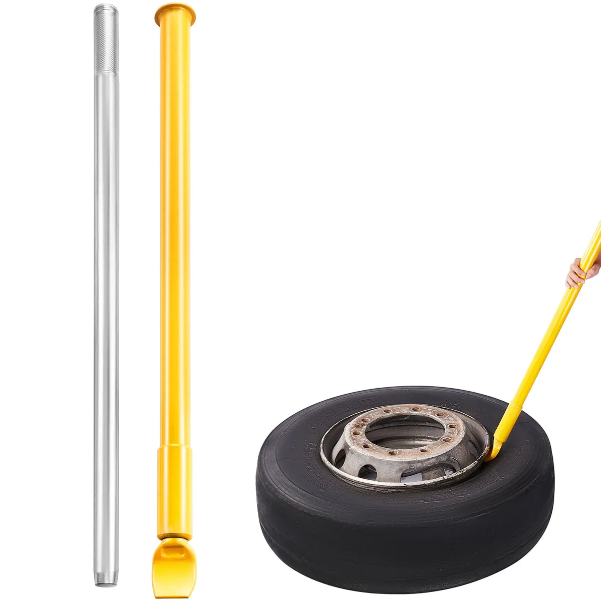Tire Bead Breaker Slide Hammer  46.3" Length  Portable Tire Changing Sliding Impact for Car Truck Trailer Tire Removal