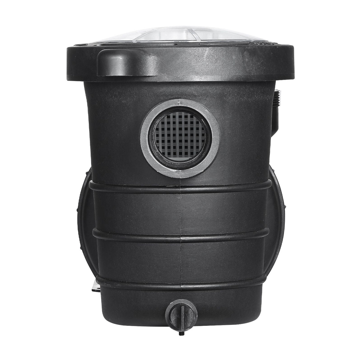 Above Ground Pool Pump, 1.5HP/0.35HP, Dual Speed Swimming Pool Pump, High 110 GPM 54 ft Lift, Low 52 GPM 14 ft Lift, 110V 3450 RPM with Strainer Basket, 122 Fahrenheit Max Water Temp
