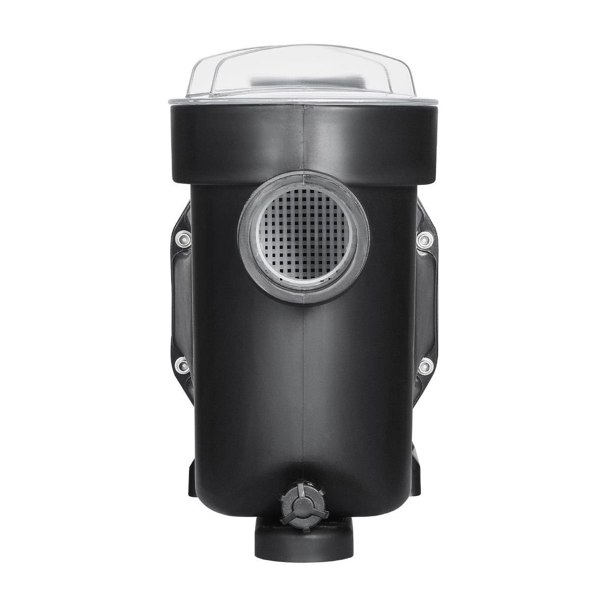 Above Ground Pool Pump, 2.5 HP, 148 GPM Max Flow Single Speed Swimming Pool Pump, 220V 3450 RPM 62 ft Max Head Lift with PP Shell Strainer Basket, 122 Fahrenheit Max Water Temperature