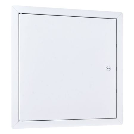 Access Panel for Drywall, 13.3 x 13.3 in Galvanized Steel Access Door, Easy Install Hinged Service Panel with Screwdriver Latch, for Ceiling Plumbing Electrical, 12.4 x 12.4 in Cutout Size White