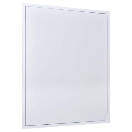 Access Panel for Drywall, 33.2 x 25.2 in Galvanized Steel Access Door, Easy Install Hinged Service Panel with Screwdriver Latch, for Ceiling Plumbing Electrical, 24.4 x 32.4 in Cutout Size White