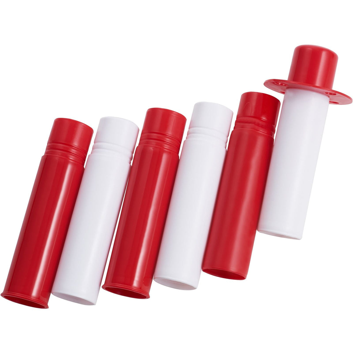 Adjustable Traffic Delineator Post Cones, 4 Pack, Traffic Safety Delineator Barrier with Fillable Base 8FT Chain, for Traffic Control Warning Parking Lot Construction Caution Roads, Red & White
