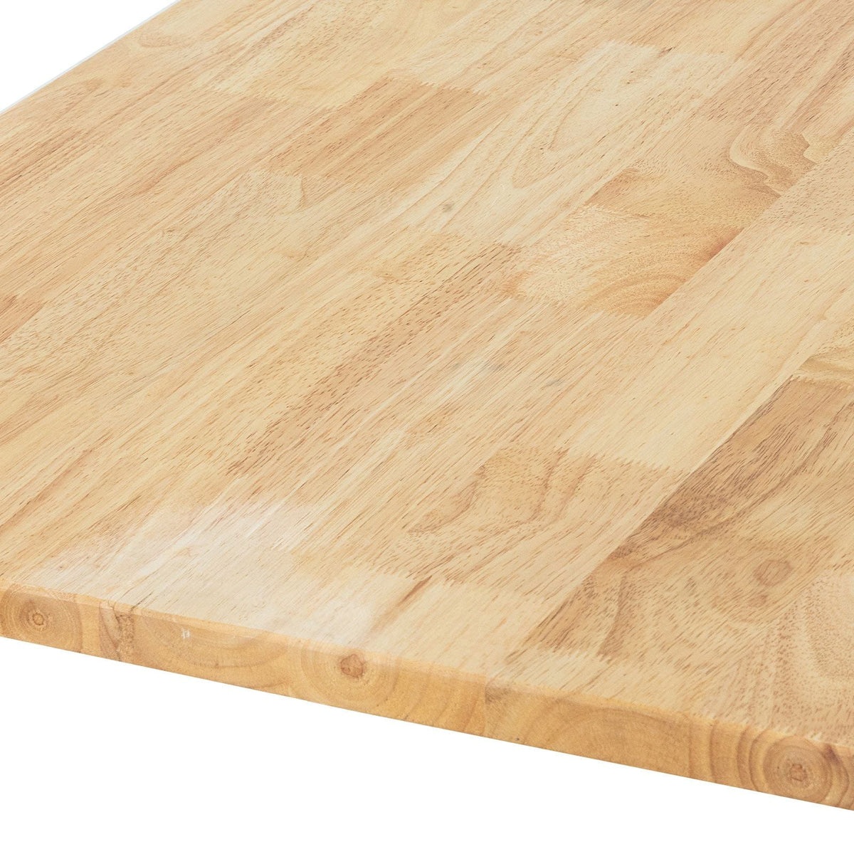 Adjustable Workbench, 1500 lbs Capacity, 48 x 24 Inch Oak Wood Top Workbench with 26.3-40.2 Inch Height Adjustment, Heavy-Duty Hardwood Worktable for Garage, Workshop, Home, Office, Commercial