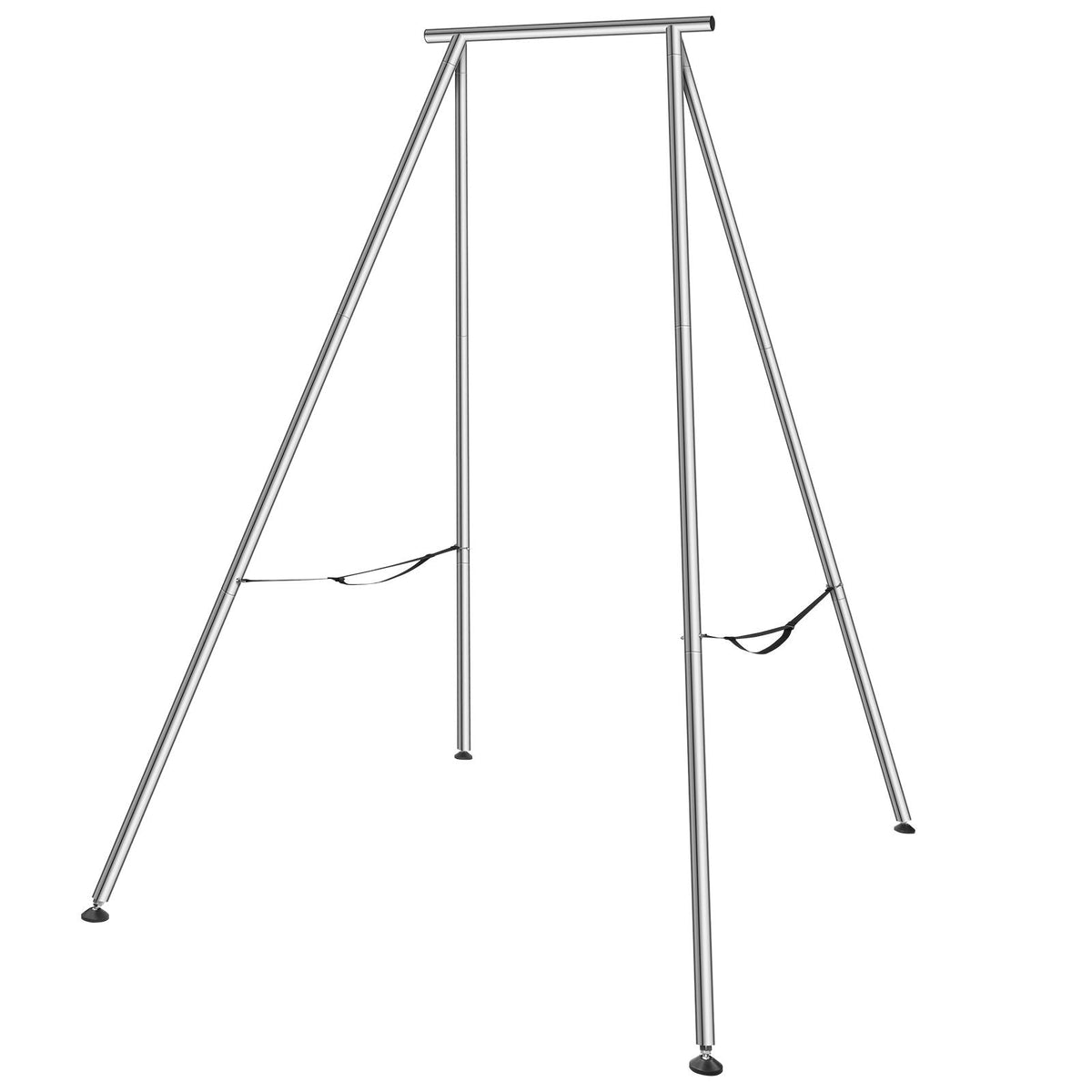 Aerial Yoga Frame, 9.67 ft Height Yoga Swing Stand, Max 551.15 lbs Load Chrome-Plated Steel Pipe Inversion Yoga Swing Stand Yoga Rig Yoga Sling Inversion Equipment for Indoor Outdoor Aerial Yoga