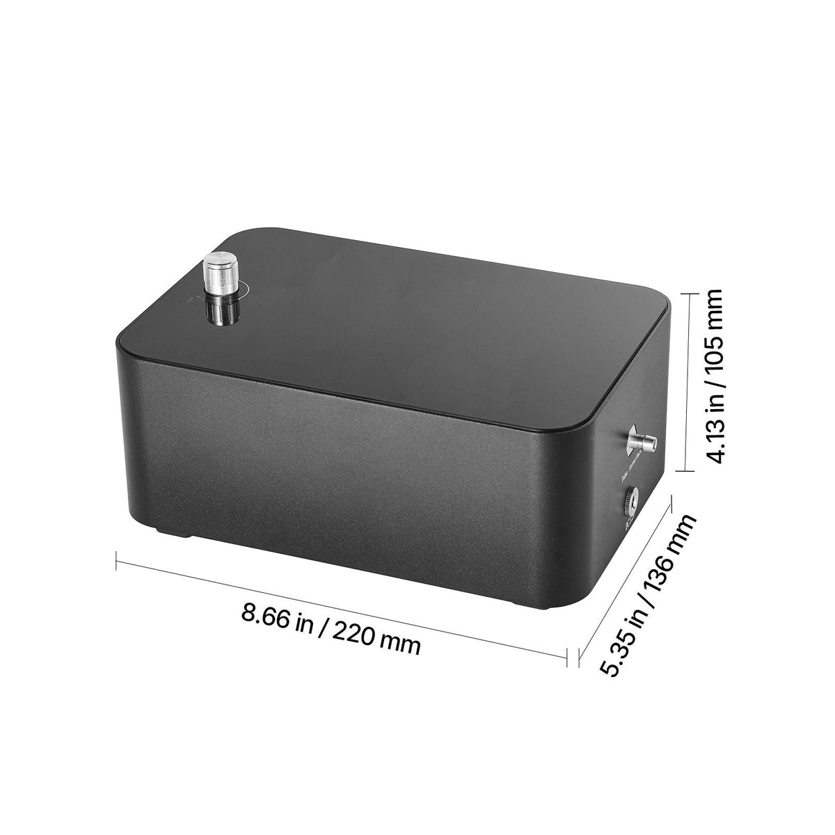 Air Assist, Adjustable 50 L/min Airflow, Air Assist Pump Kit for Laser Cutter and Engraver, Clear Smoke and Dust, Reduce Surface Temperature, Shield Laser Lens, for Laser Engraver ≥ 20W