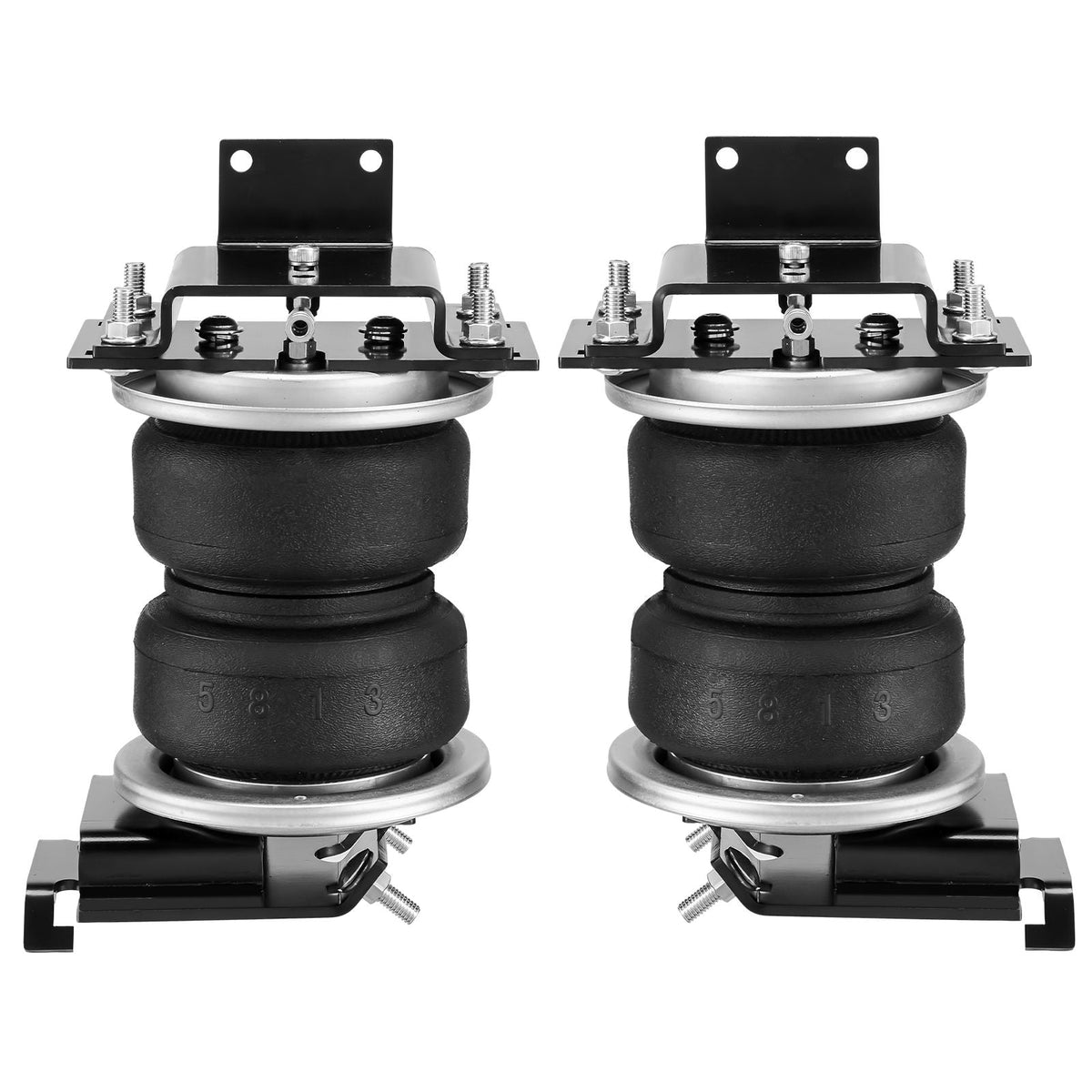 Air Bag Suspension Kit, Air Springs Suspension Bag Kit Compatible with 2011-2018 Dodge Ram 1500, 2019-2021 Dodge Ram 1500 Classic, 5000 lbs Loading, 5 to 100 PSI