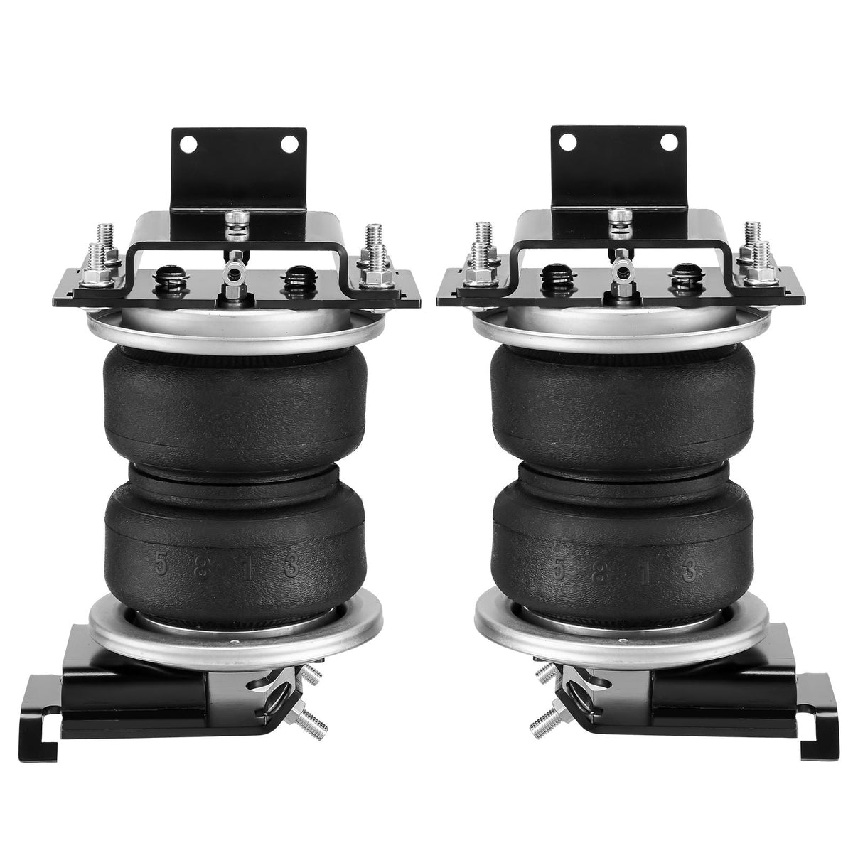 Air Bag Suspension Kit, Air Springs Suspension Bag Kit Compatible with 2011-2018 Dodge Ram 1500, 2019-2021 Dodge Ram 1500 Classic, 5000 lbs Loading, 5 to 100 PSI