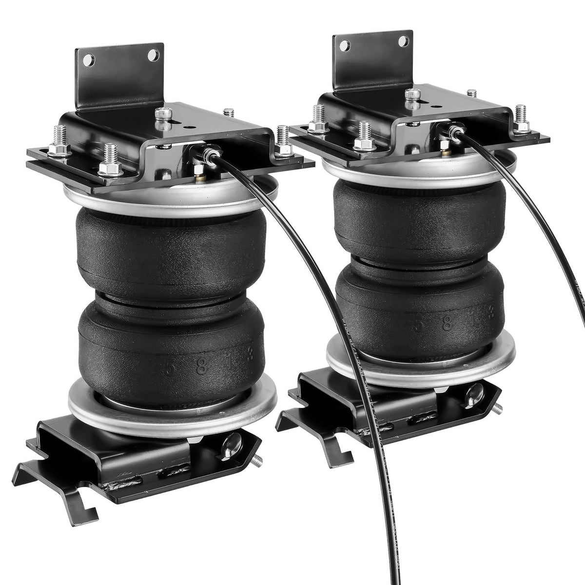 Air Bag Suspension Kit, Air Springs Suspension Bag Kit Compatible with 2011-2018 Dodge Ram 1500, 2019-2021 Dodge Ram 1500 Classic, 5000 lbs Loading, 5 to 100 PSI