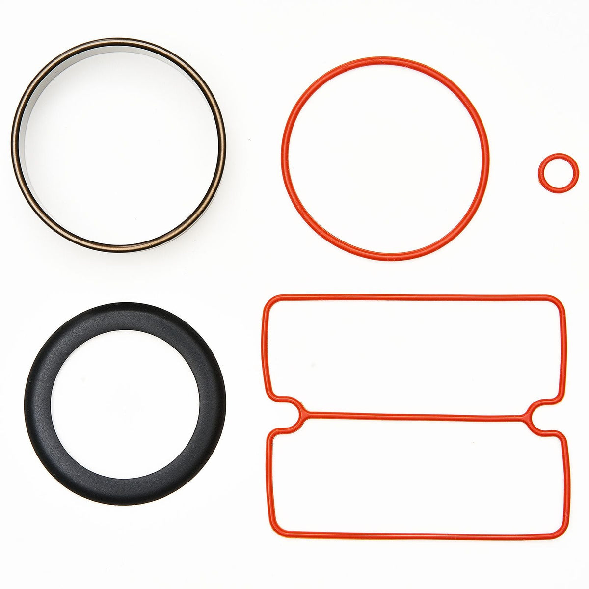 Air Compressor Cylinder Sleeve & Compression Ring Kit, Stainless Steel Air Compressor Replacement Parts, Head Gaskets, Cylinder O-Rings, Sleeves, Piston Rings, Fits 5.2 CFM Compressors