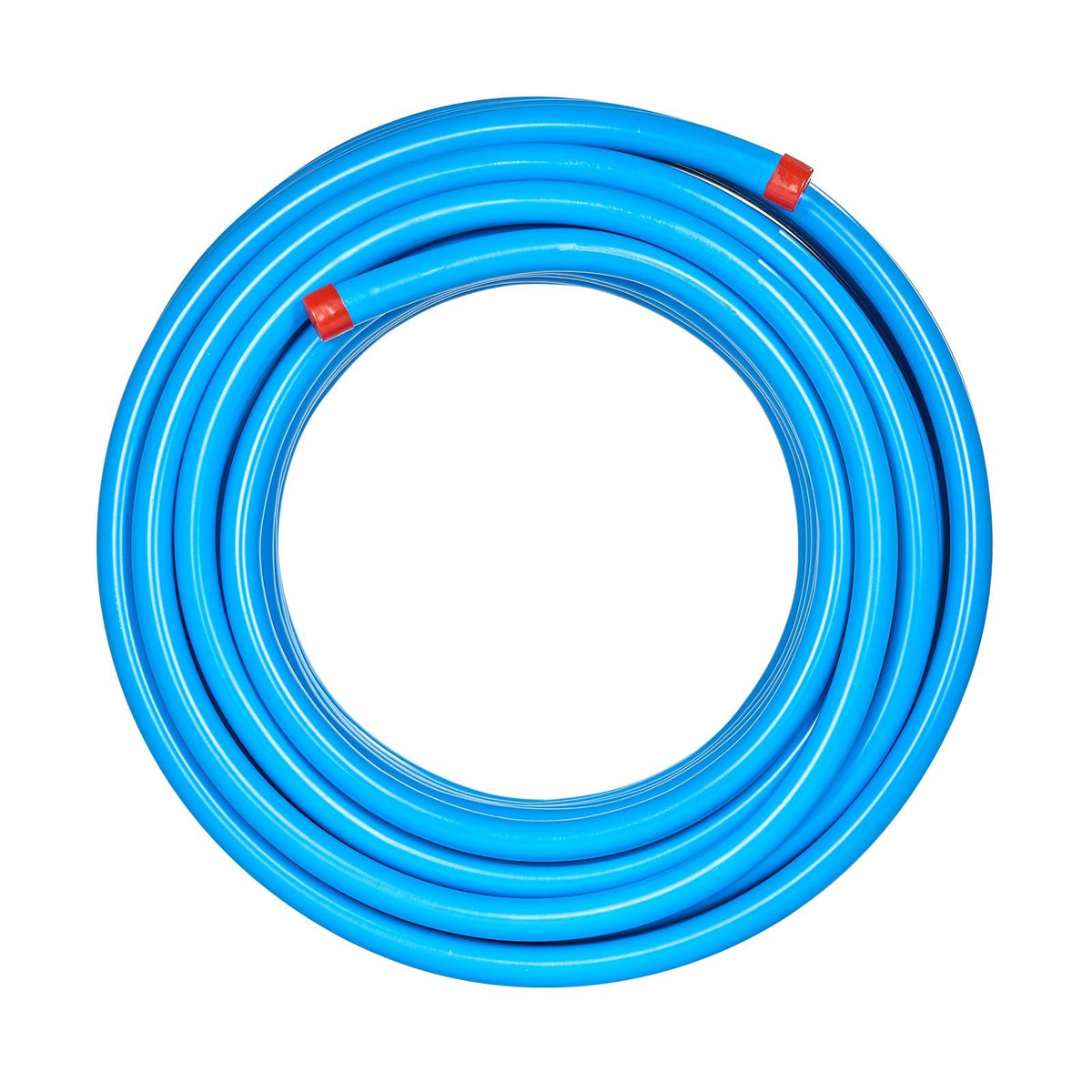 Air Compressor Line Kit, 100FT x 3/4", HDPE-Aluminum Compressed Air Piping System, Leak-Proof, Pressure-Resistant & Easy-to-Install, Compressed Air Line Tubing Kit for Garages Workshops, Blue