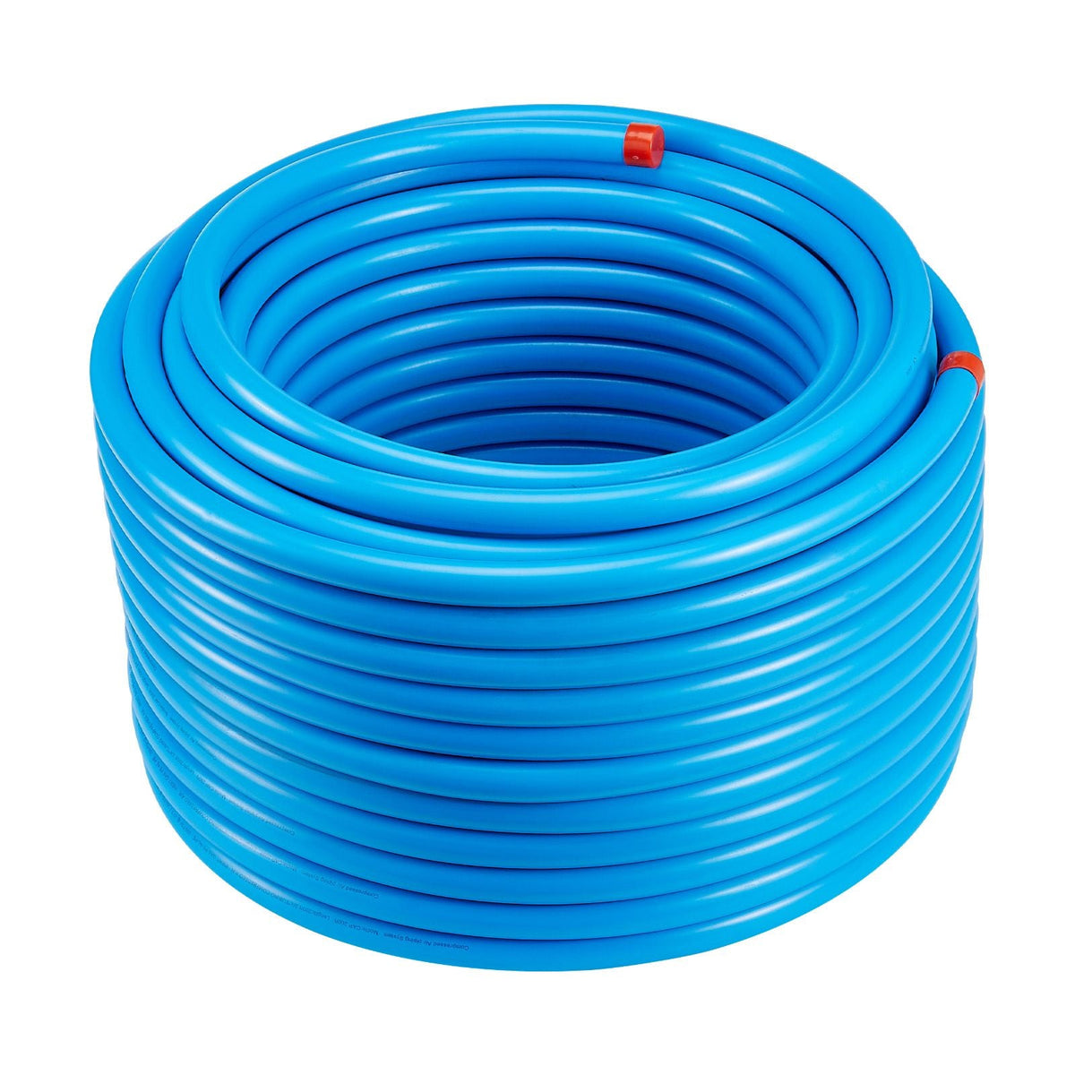 Air Compressor Line Kit, 200FT x 3/4", HDPE-Aluminum Compressed Air Piping System, Leak-Proof & Easy-to-Install, Compressed Air Line Tubing Kit for Garages Workshops, Blue